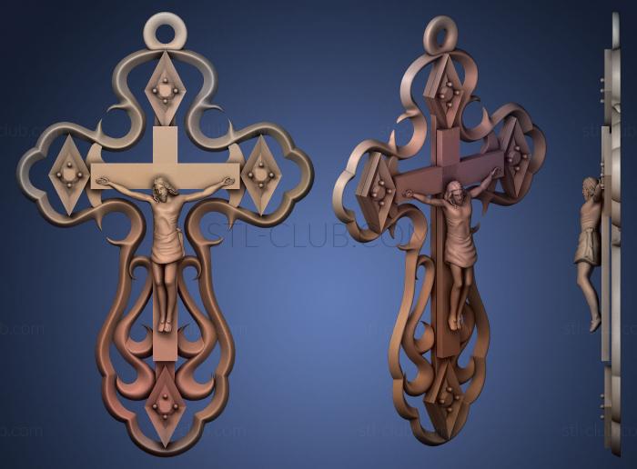 3D model crucifix 13 (STL)